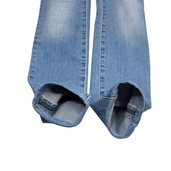 Frame Le High Skinny Jeans Light Wash Europa Stretch Denim Size 25 - Picture 9 of 13